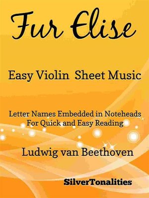 cover image of Fur Elise Easy Violin Sheet Music